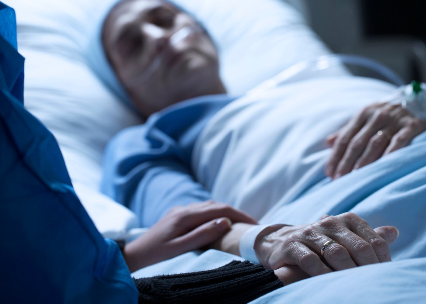 Doente terminal que pode ser alvo de eutanásia