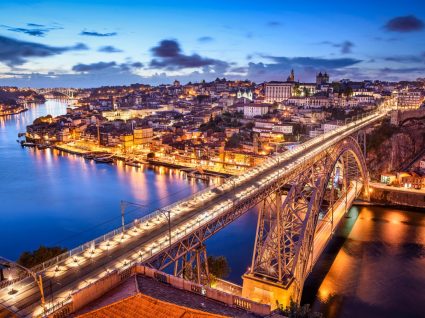 Vista geral da cidade e do que visitar no Porto