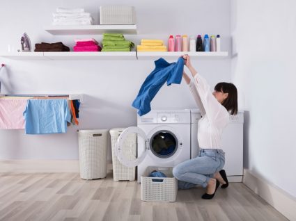 máquina de secar roupa