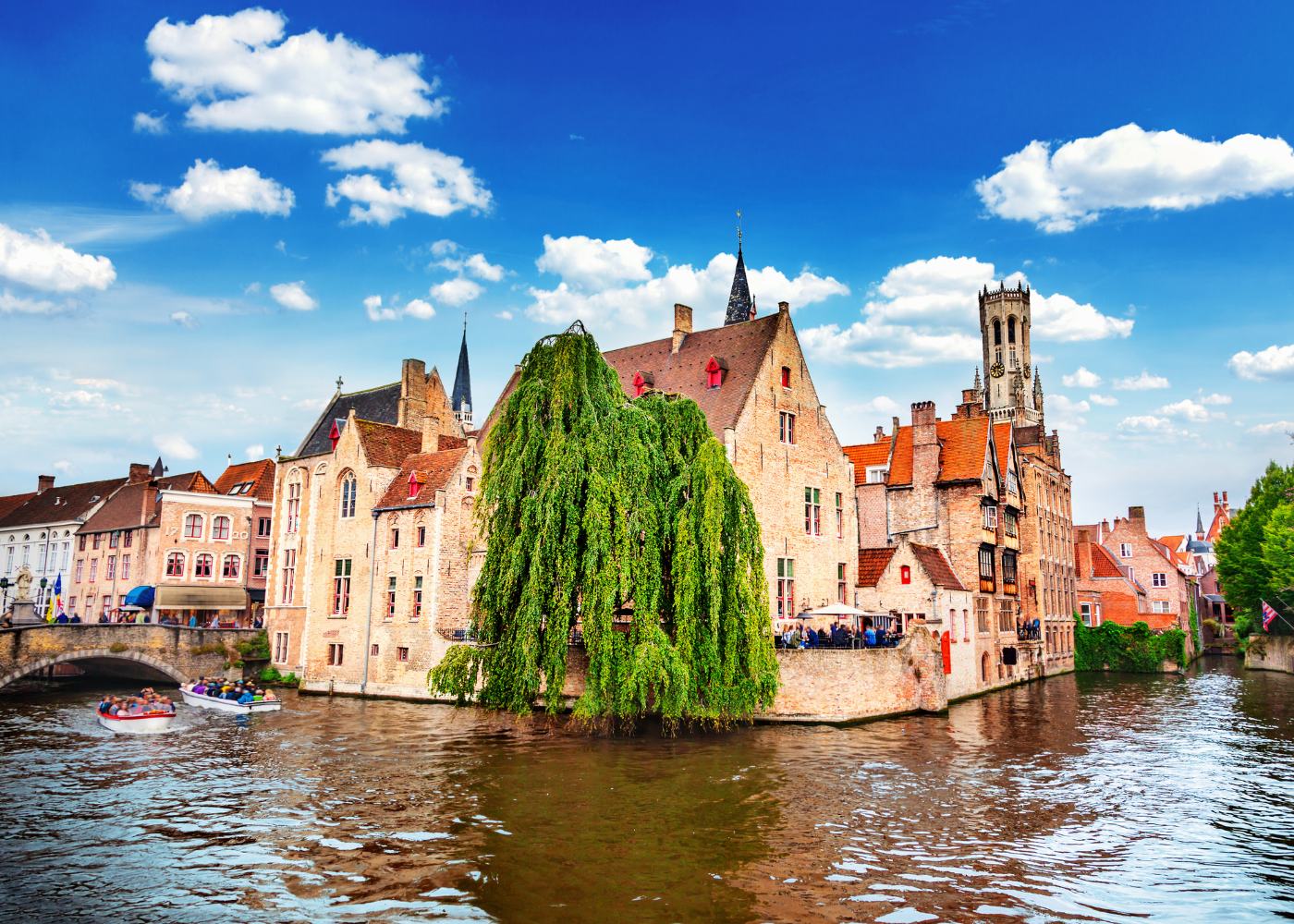 Vista da cidade de Bruges