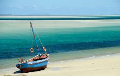 Praias de Moçambique no Oceano Índico