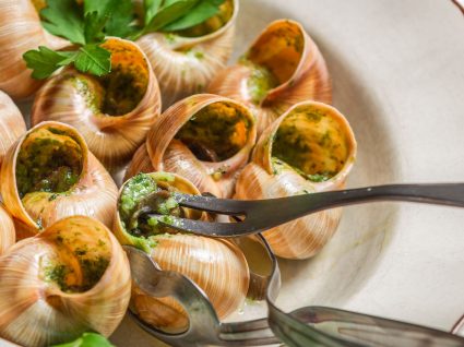 4 receitas com escargot: caracóis imperdíveis