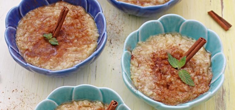 experimente o arroz-doce de Gabriela Oliveira