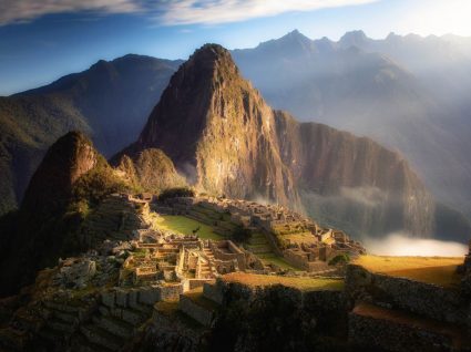 Ruínas de Machu Picchu no Peru