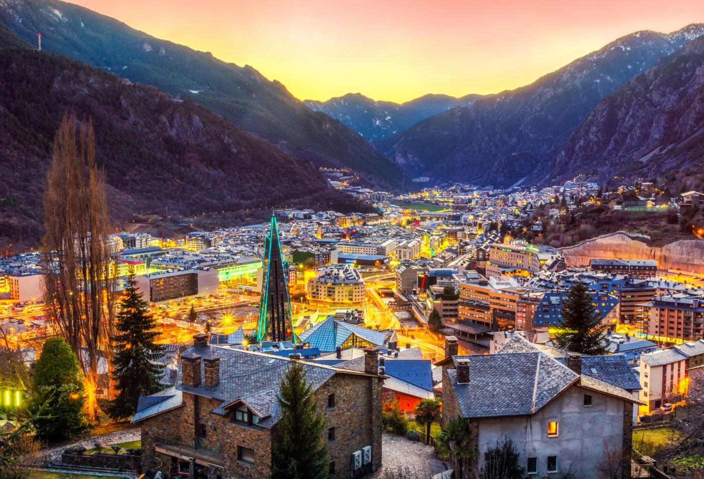 Vista geral de Andorra
