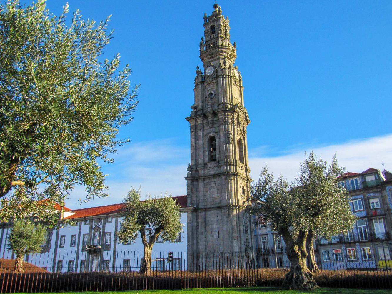 Torre dos Clérigos no Porto