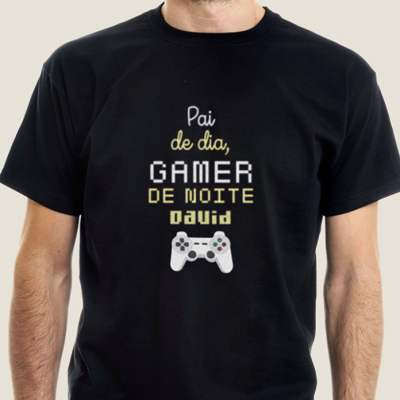 T-shirt personalizada gamer