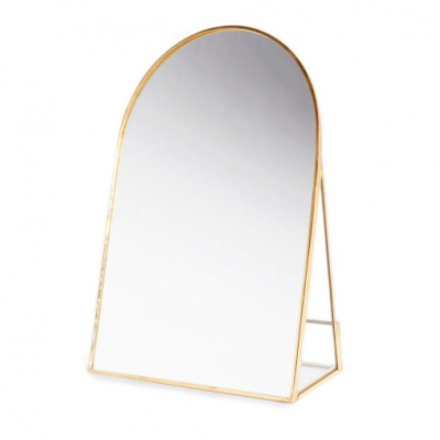 espelho dourado