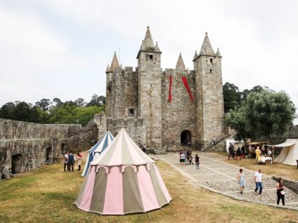 Castelo da feira onde decorrem os Dias do Burgo