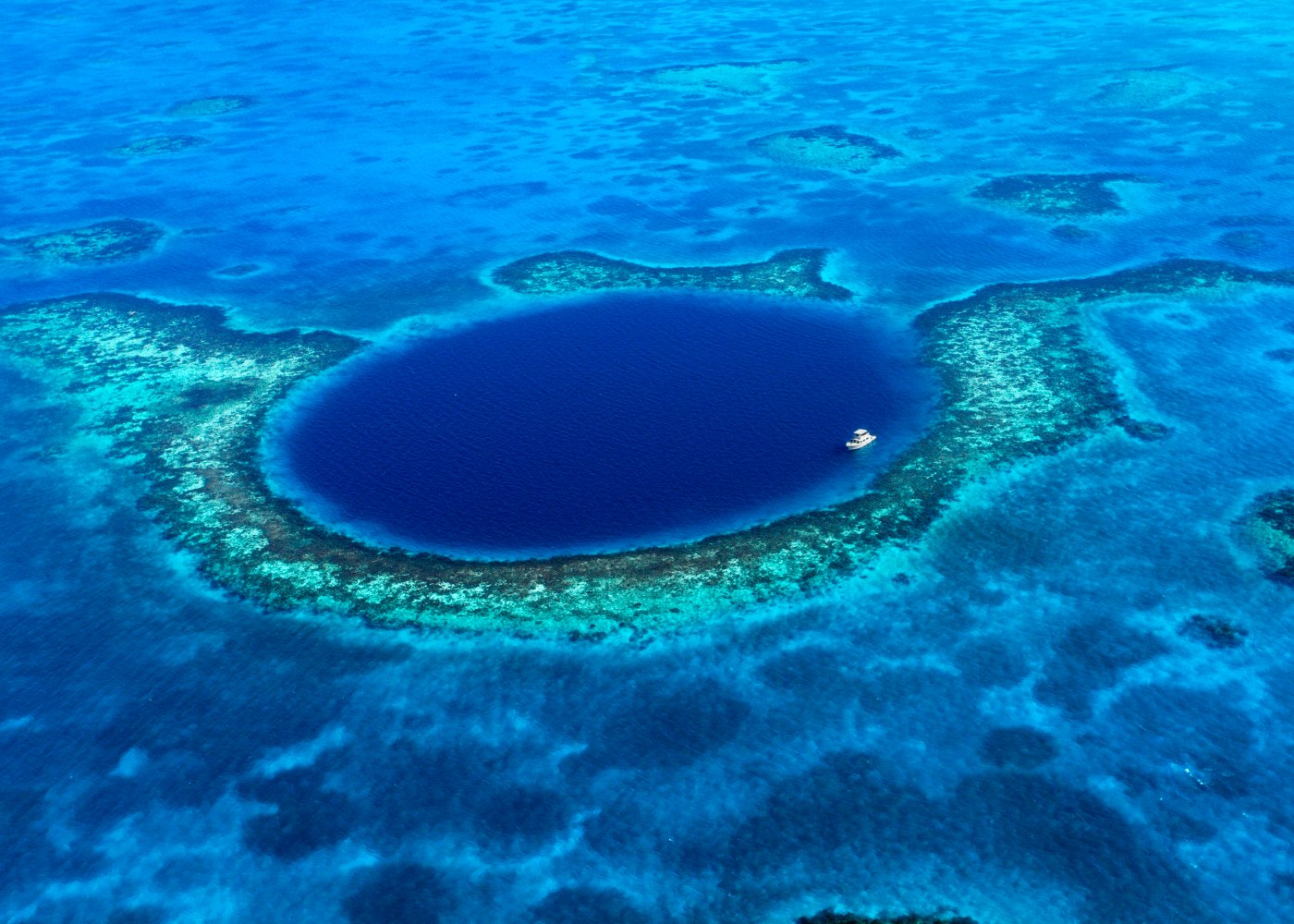 Great Blue Hole no Belize
