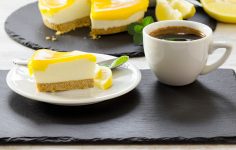 cheesecake de limão e lima