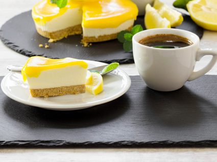 cheesecake de limão e lima