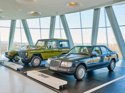 Táxi portuense no Museu da Mercedes