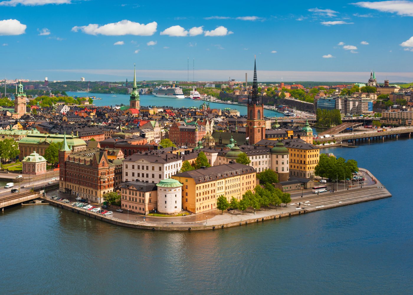 Cidade antiga em Estocolmo