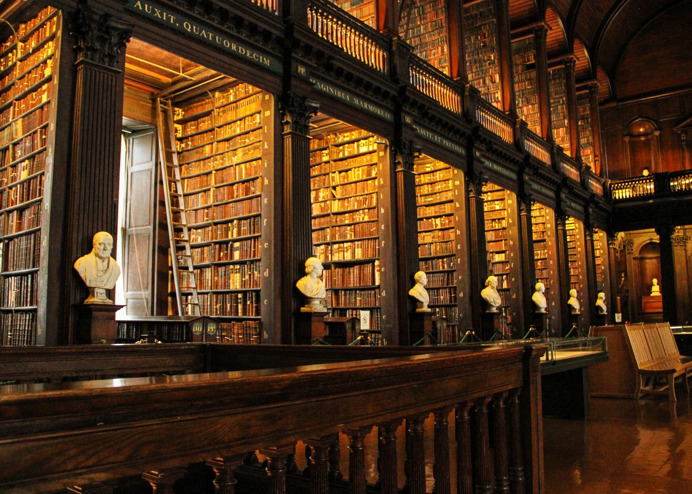 Biblioteca da Trinity College em Dublin