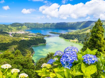 Lagoa das Sete Cidades nos Açores