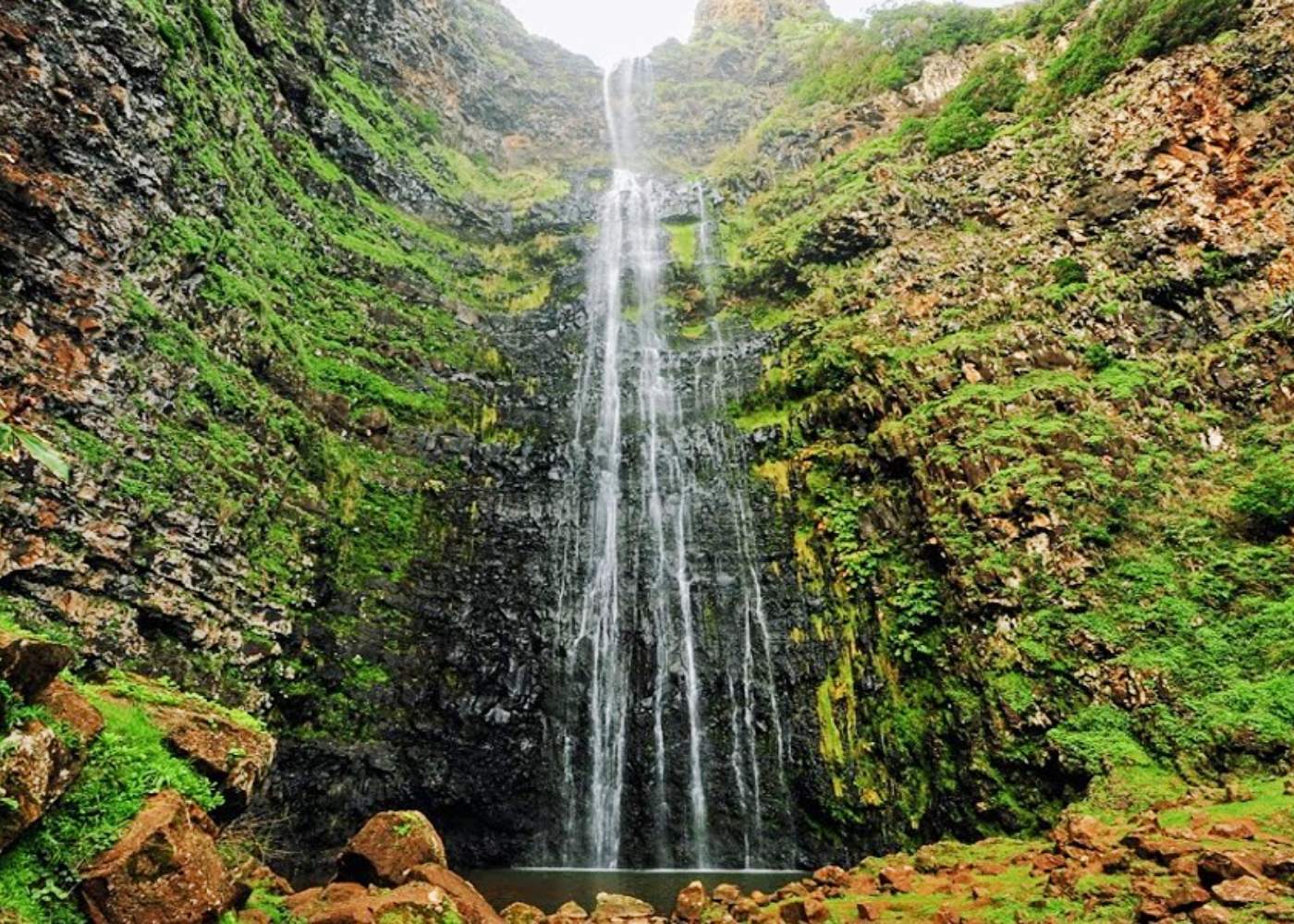 Cascata do Aveiro nos Açores