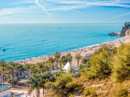 praia no sul de Espanha