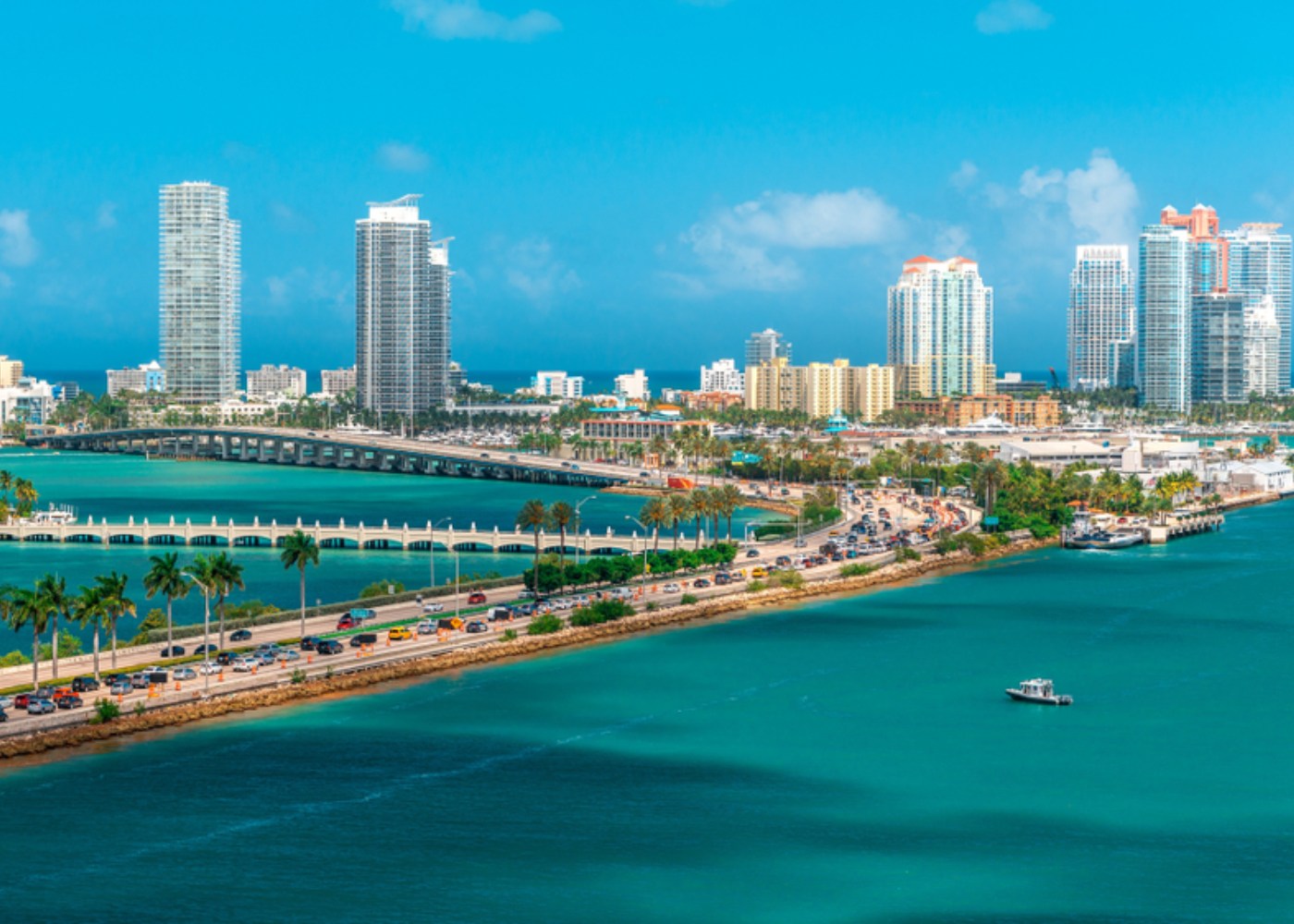 Vista do Porto de Miami