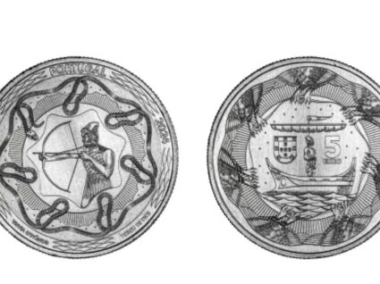 nova moeda de 5 euros